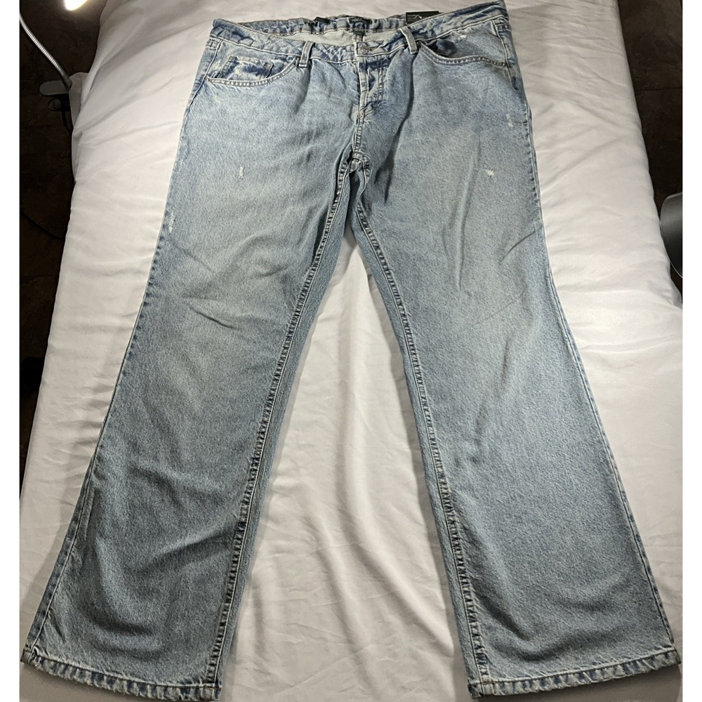 Wild Fable Easy Rigid Low Rise Boot Cut Light Wash Distressed Jeans Size 16